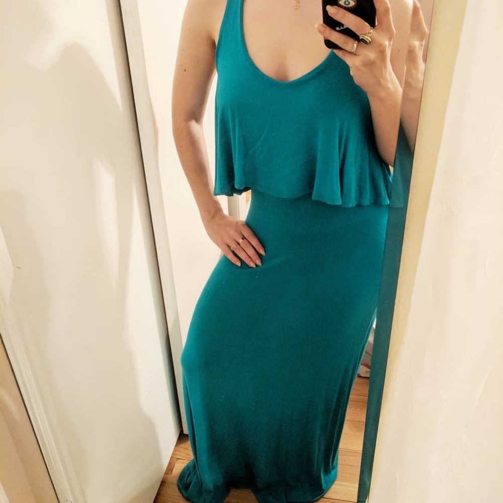 Teal Maxi Dress